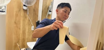 床・壁紙の貼り替え