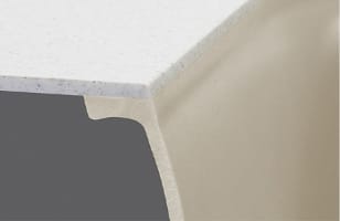 溝や段差がないので、汚れが簡単に拭き取れます