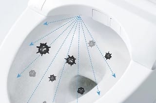 汚れにくい「便器きれい」