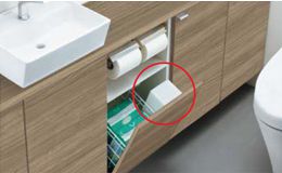 使いやすい収納キャビネット