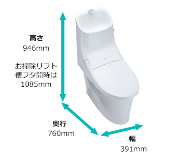 便器のサイズ