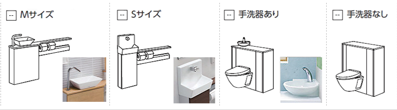 手洗器タイプ