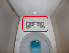 底面プレートをセットする写真(A寸法の場合)